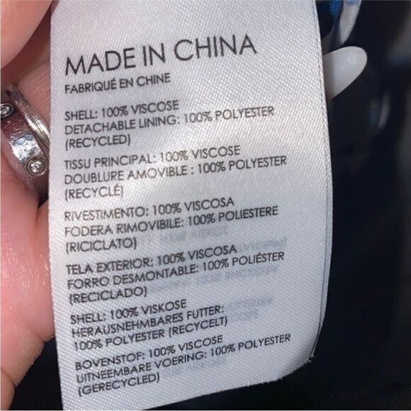 Club Monaco NWT Sheer Print Short Sleeve Wrap Maxi Dress Size 2 - Picture 11 of 11